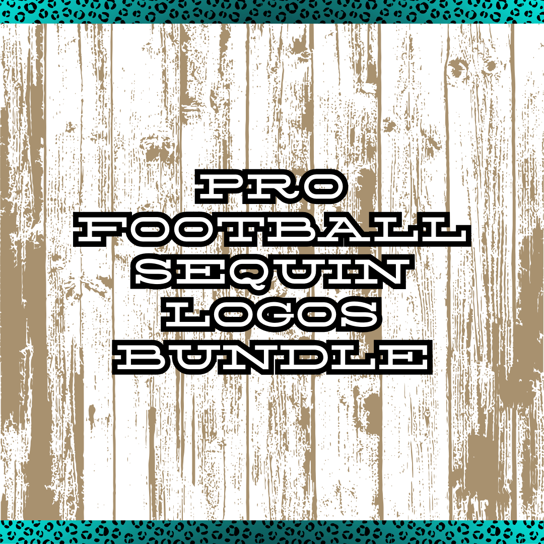 Pro Football Sequin Logo