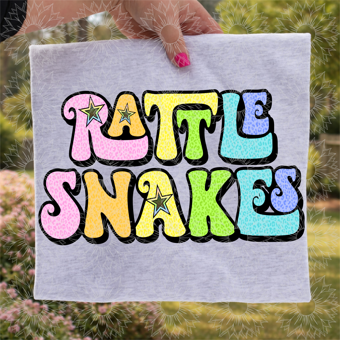 Retro Leopard Rattlesnakes