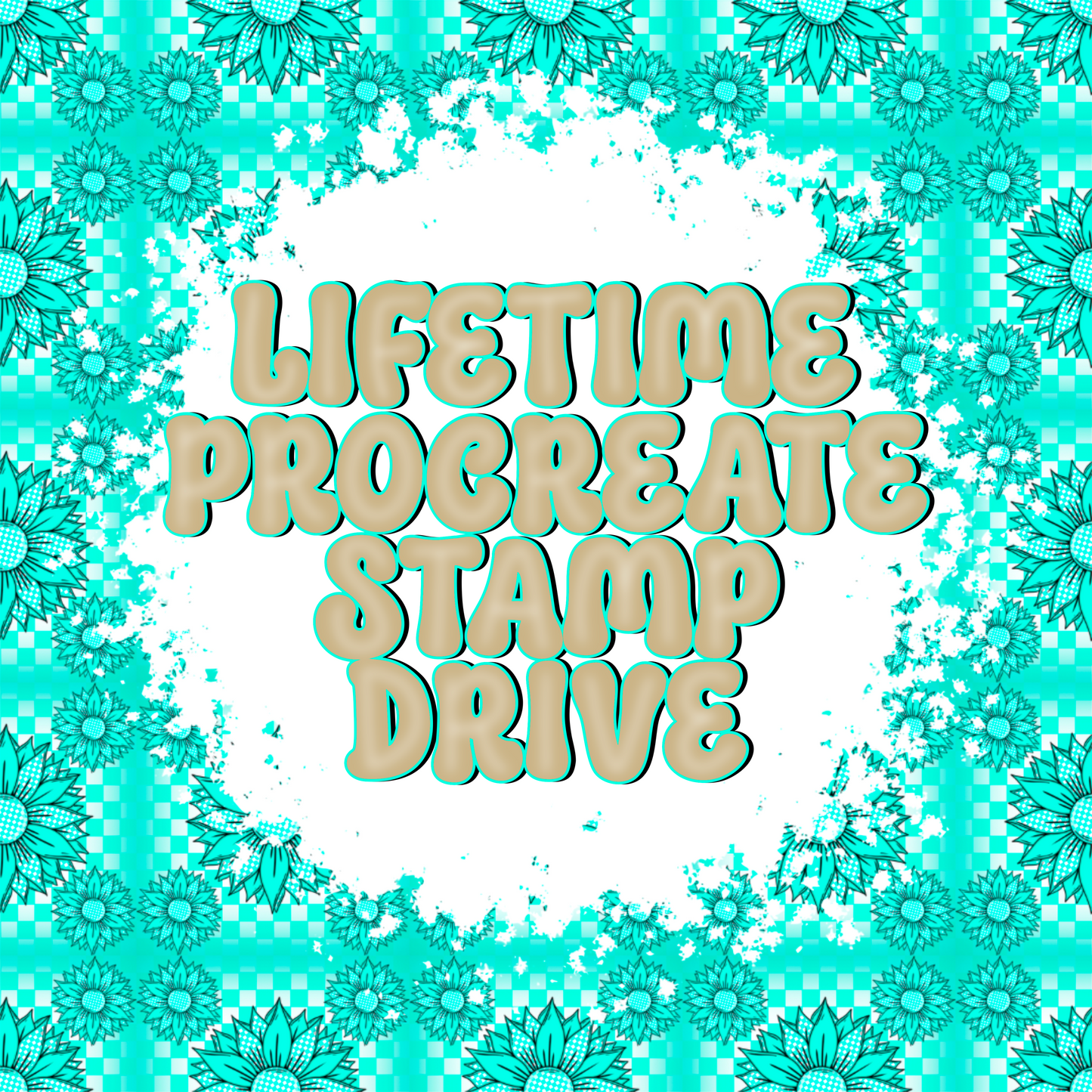 Lifetime Procreate Stamp Drive