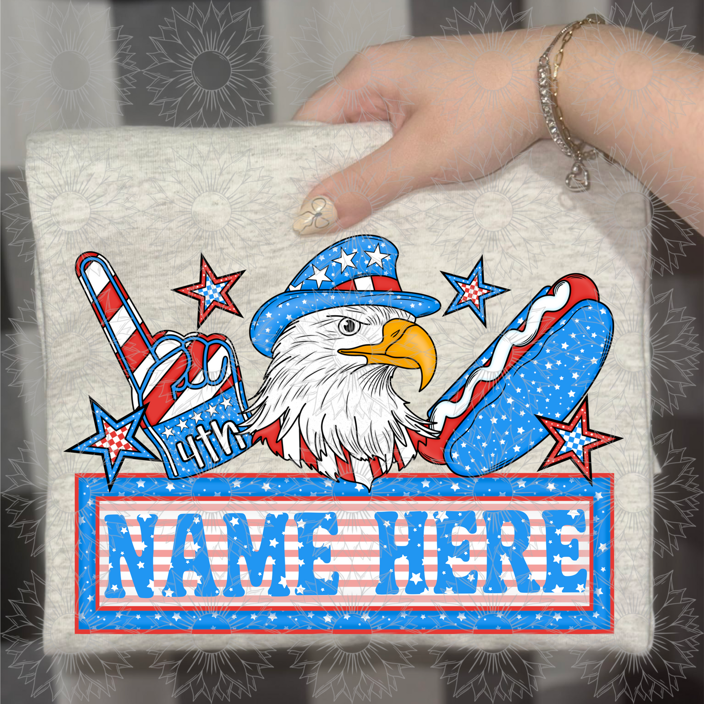 Eagle FOJ Name Plate