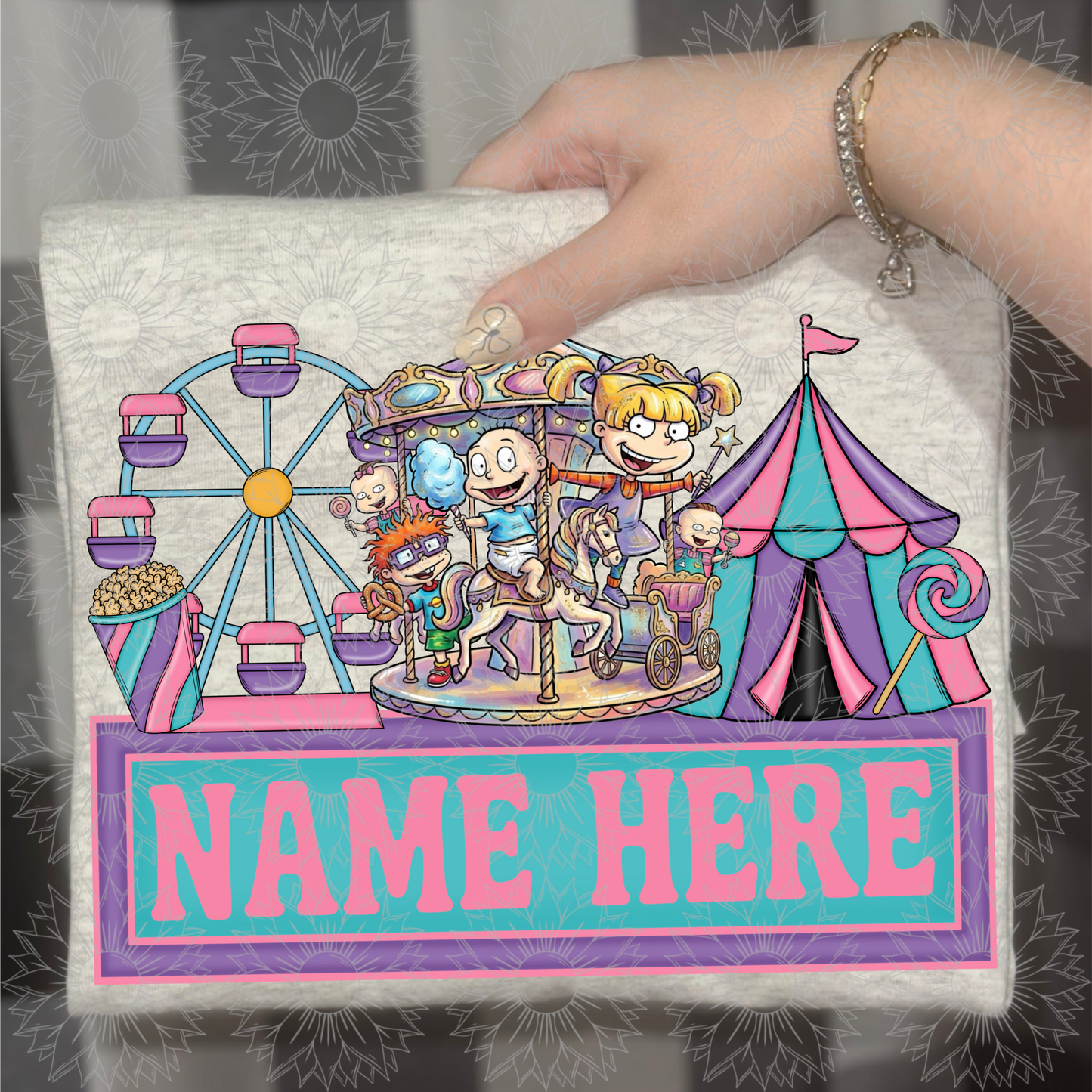 Sponserbileries Carnival Name Plate