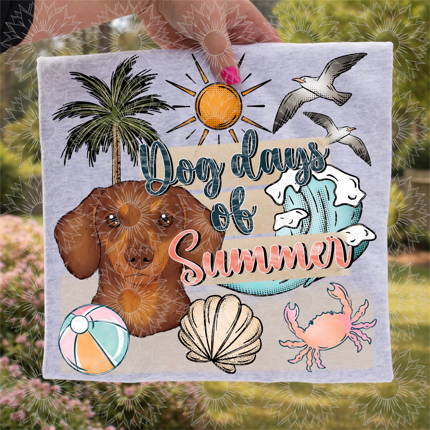 Dog Days of Summer Daschund