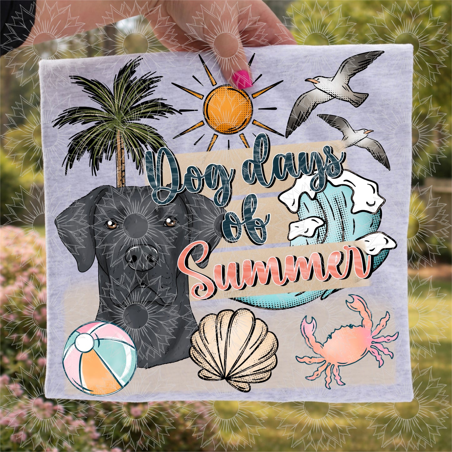 Dog Days of Summer Great Dane