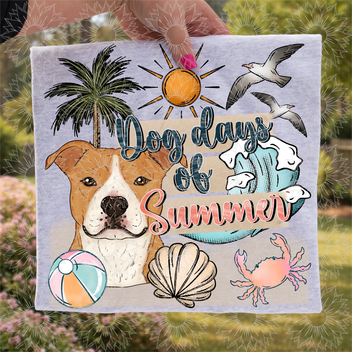 Dog Days of Summer Pitbull