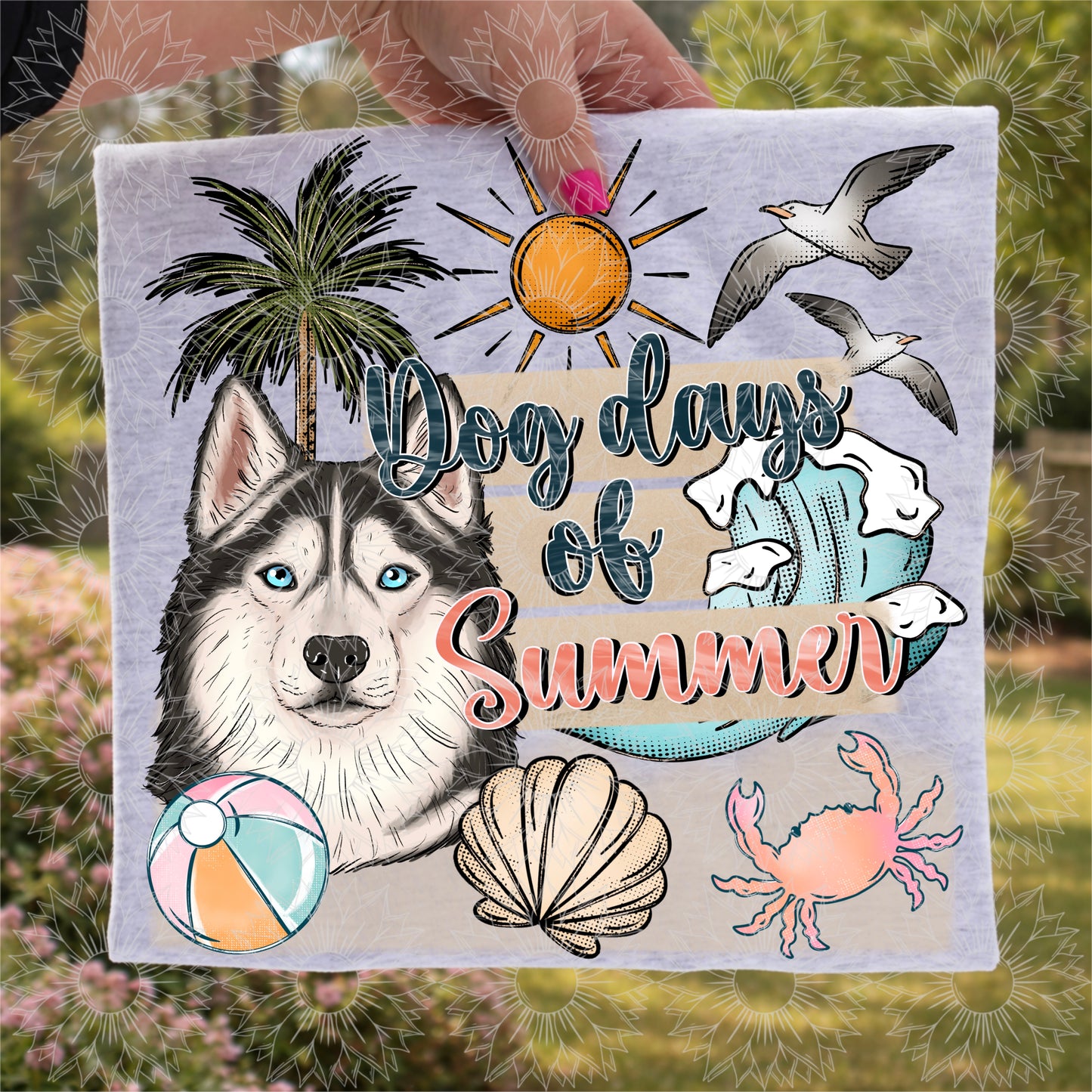 Dog Days of Summer Siberian Husky