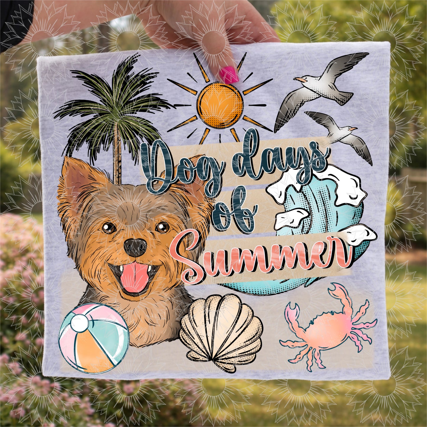 Dog Days of Summer Yorkie