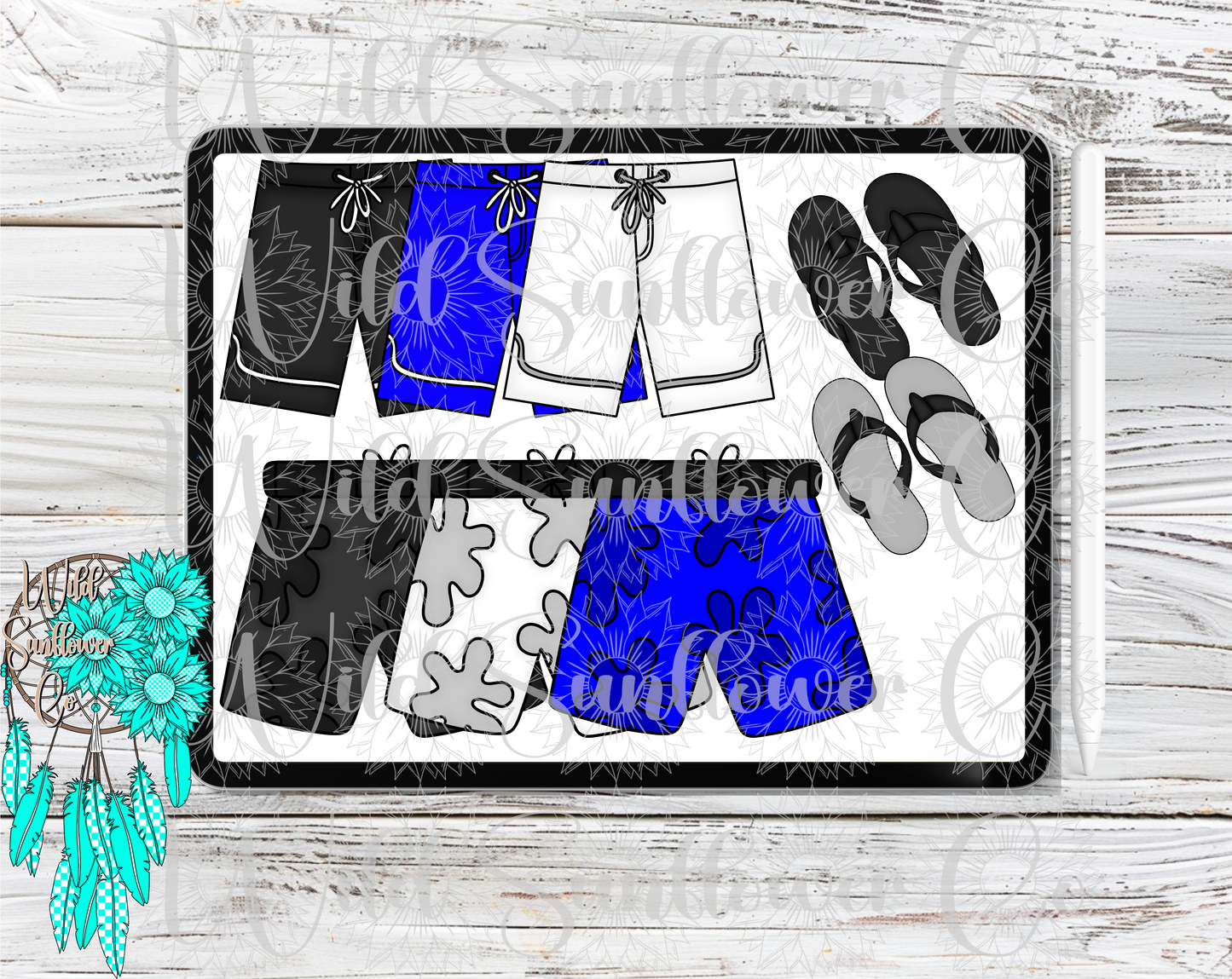 Summer Vibes Clipart Set