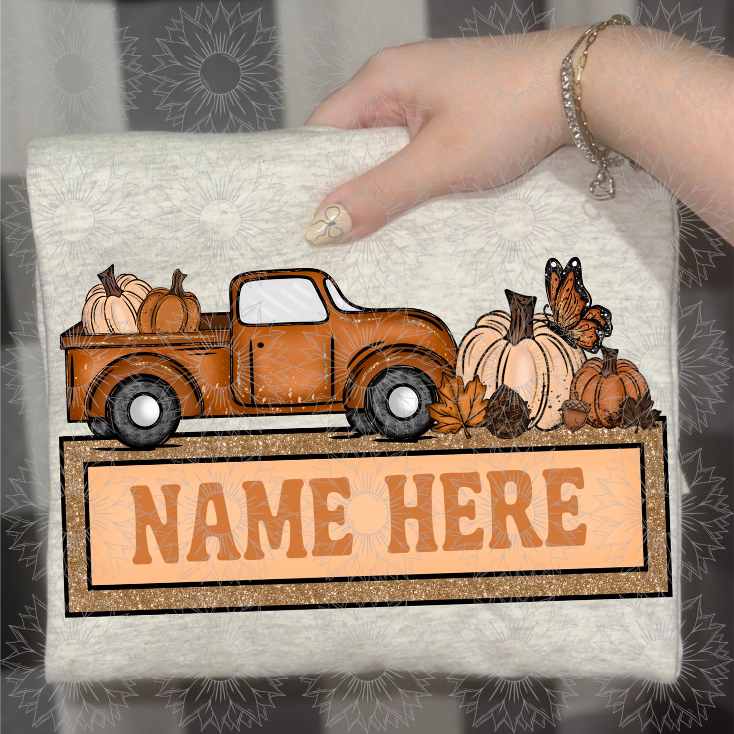 Fall Truck Name Plate