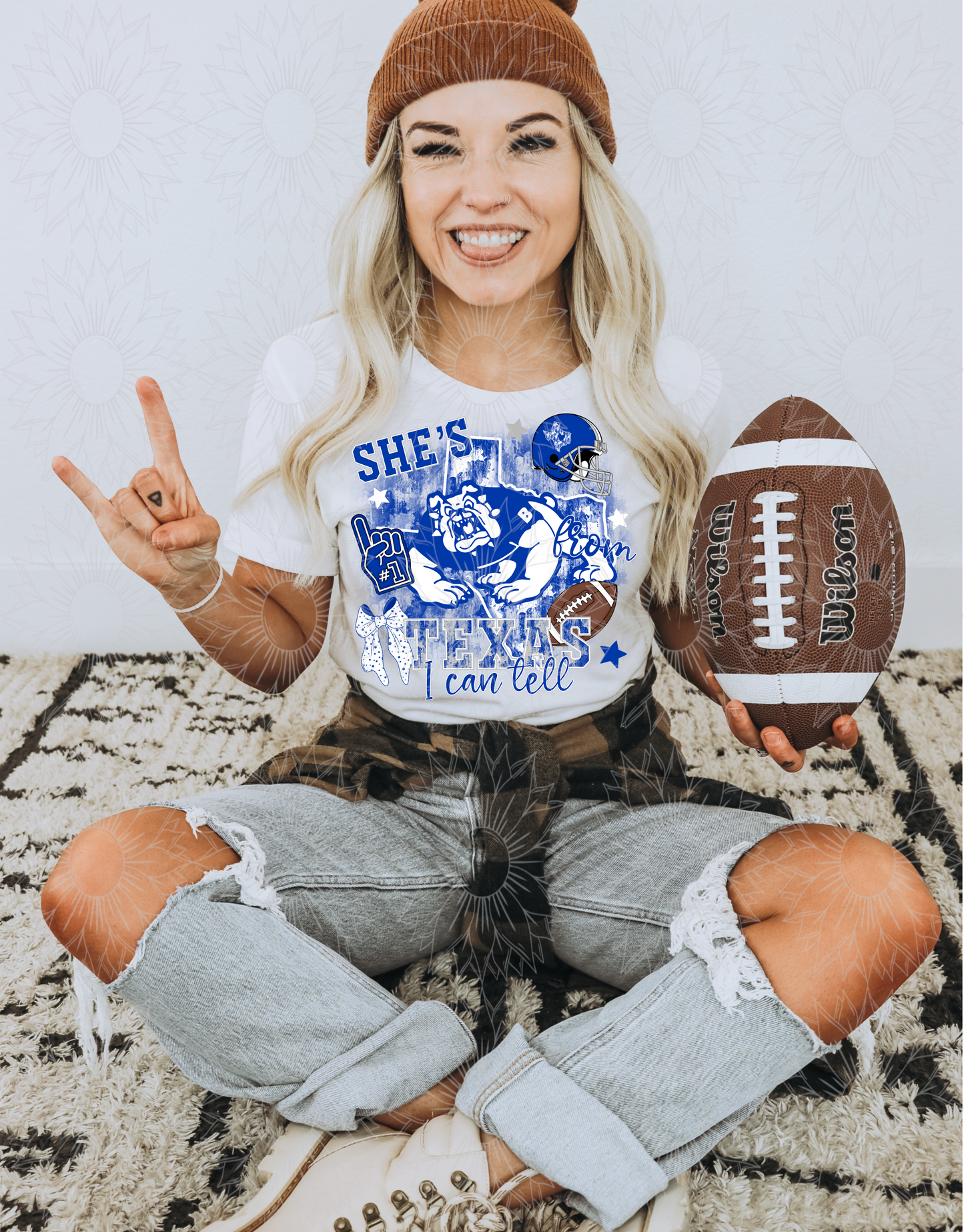 She’s From Texas I Can Tell - Bosqueville Bulldogs