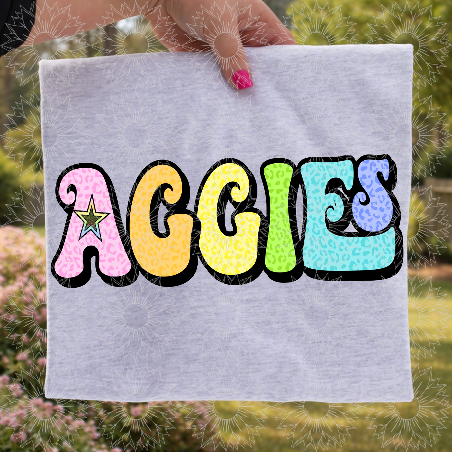 Retro Leopard Aggies