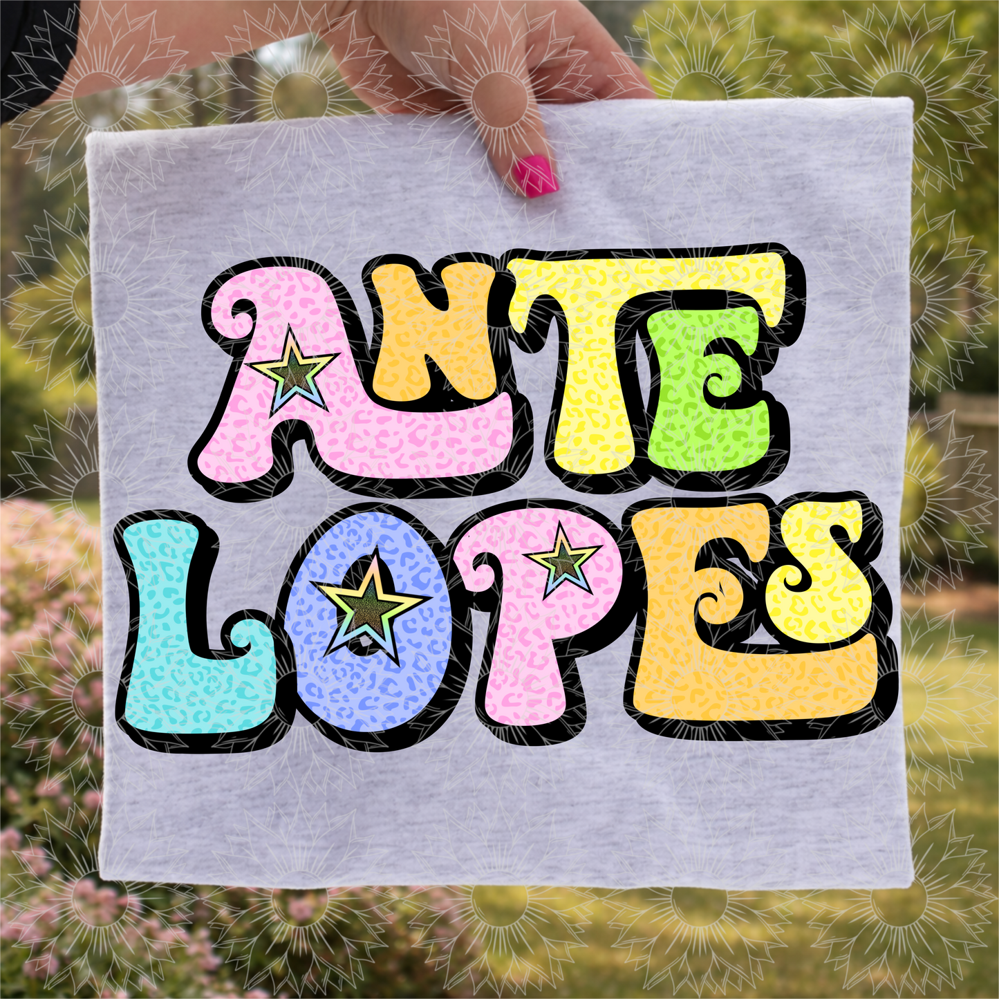 Retro Leopard Antelopes