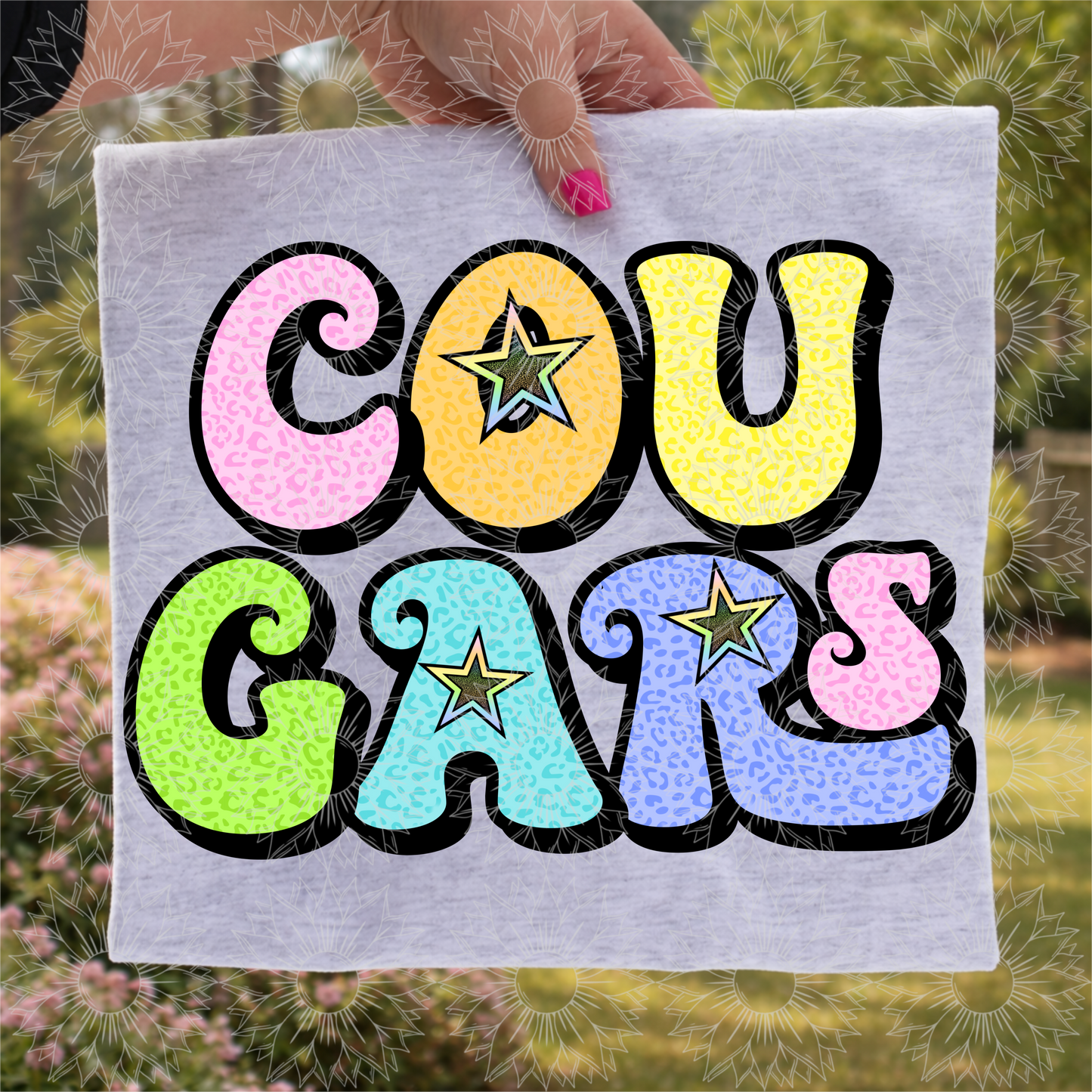 Retro Leopard Cougars