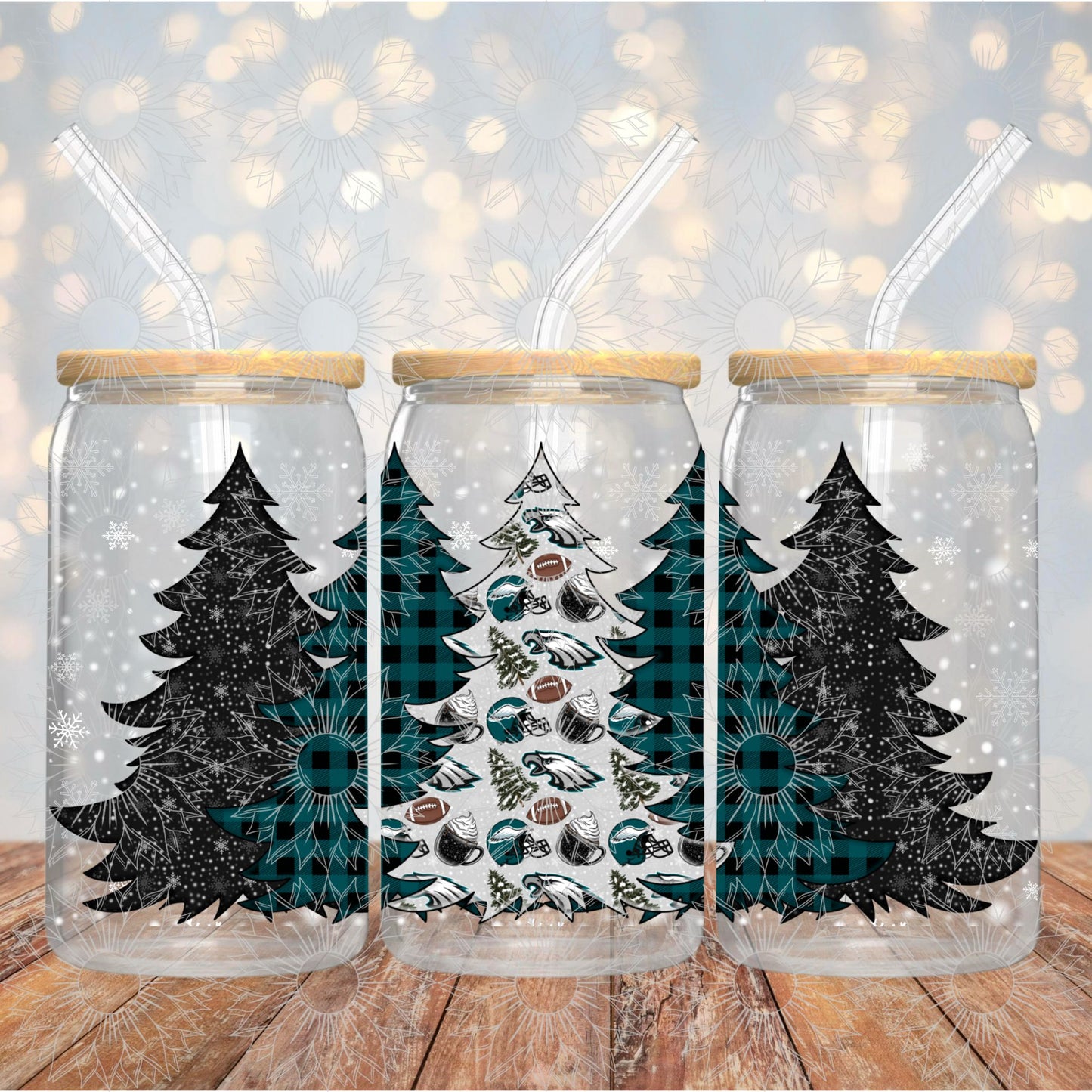 PE Winter Trees 16OZ