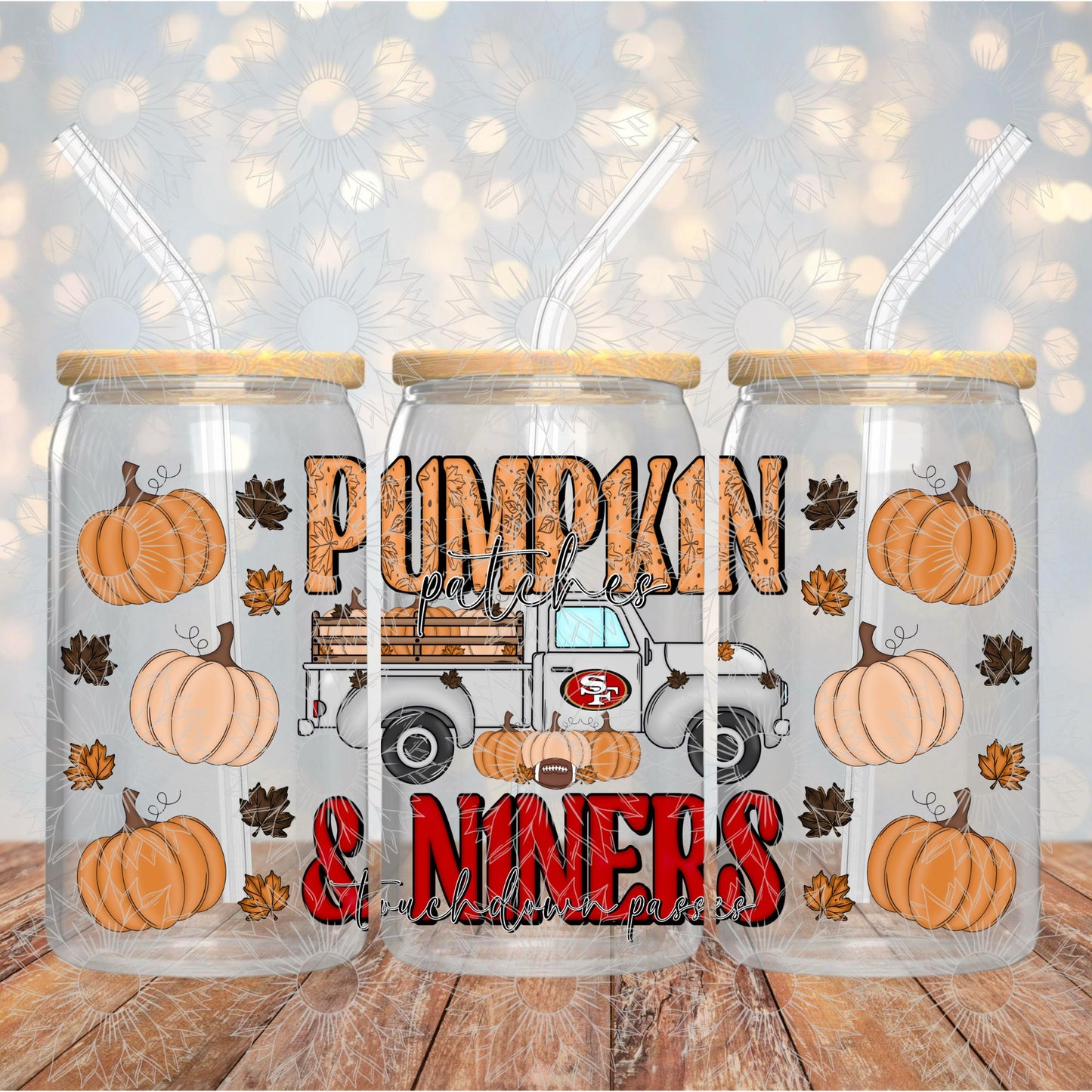 SF49 Pumpkins & Touchdowns 16OZ