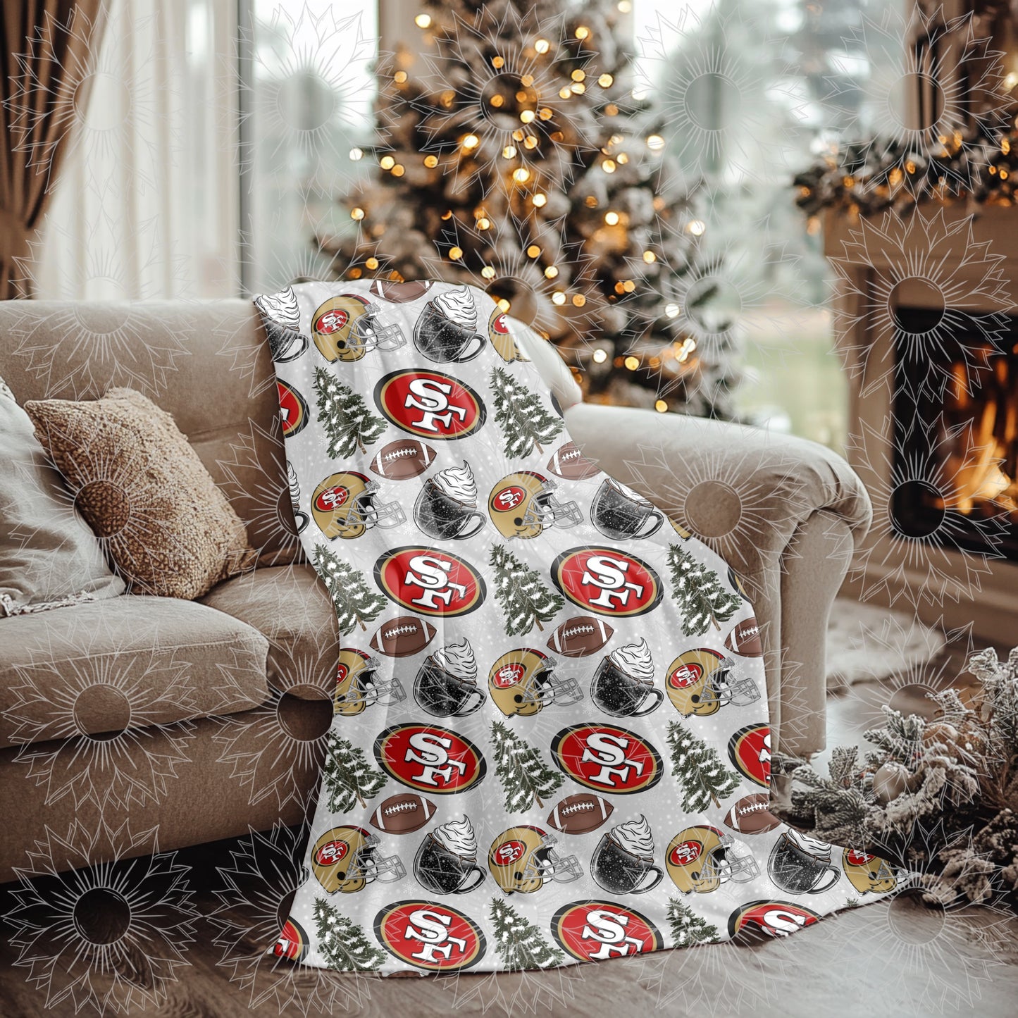 SF49 Winter Trees Seamless