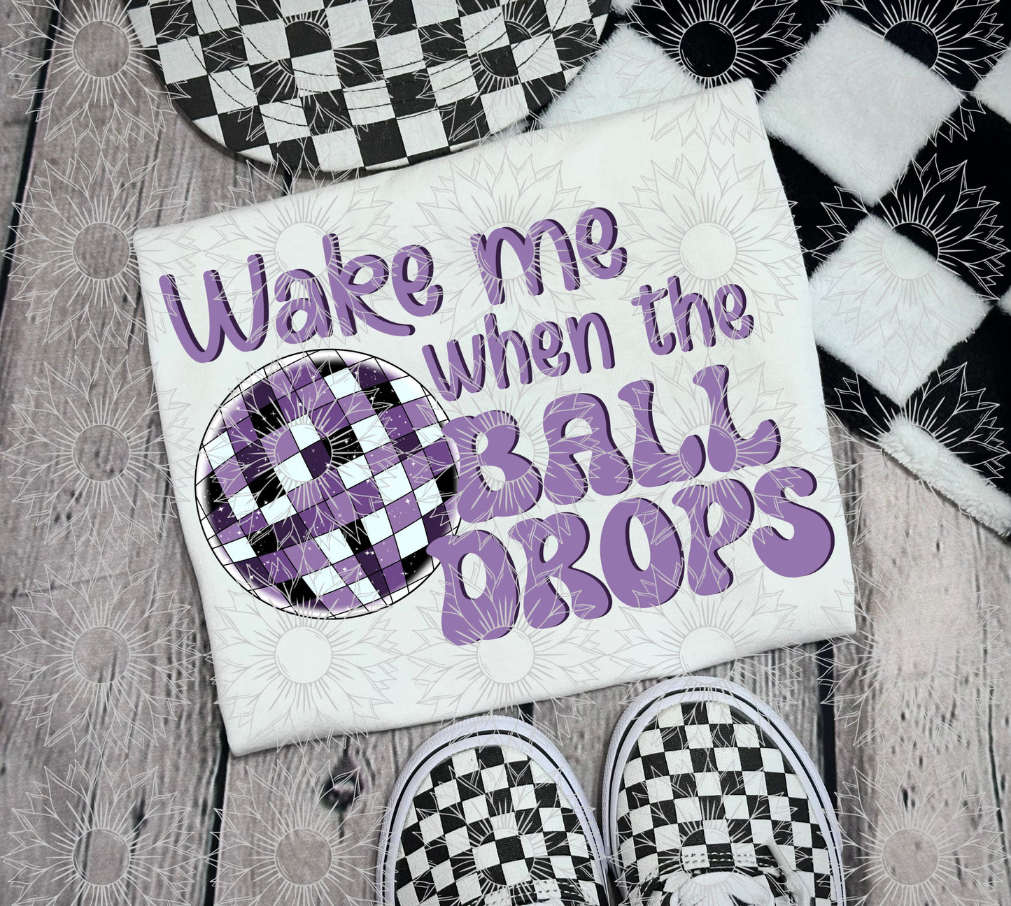 Wake Me When The Ball Drops - Purple
