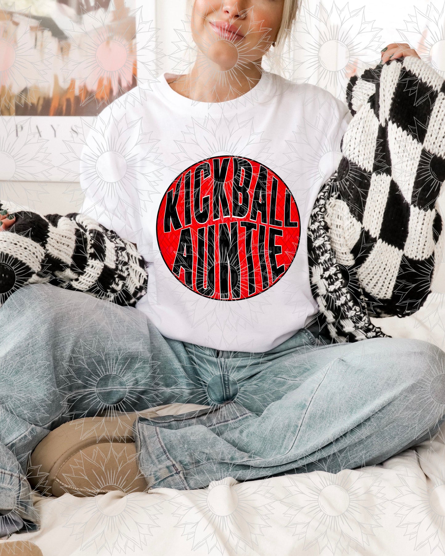 Kickball Auntie Wave