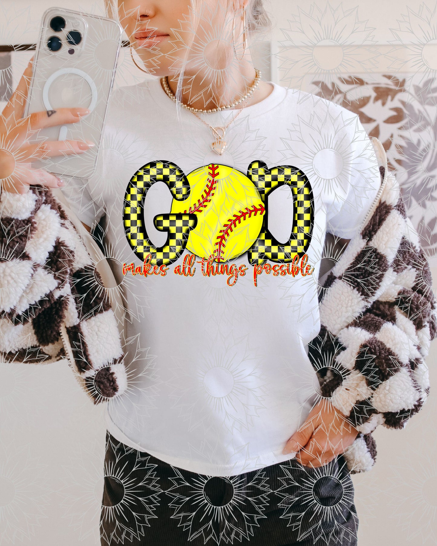 God Makes All Things Possible - Softball