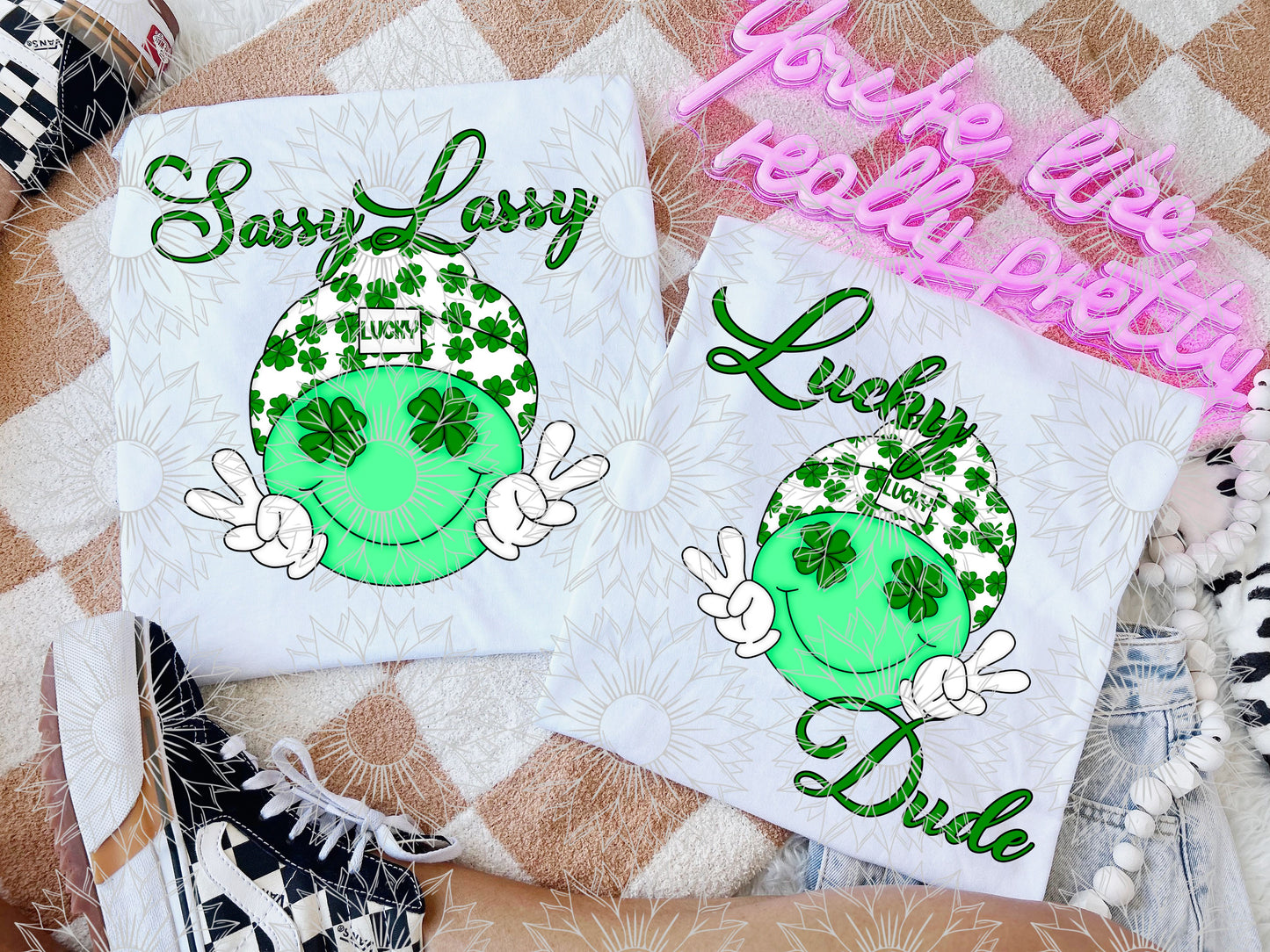 Lucky Dude & Sassy Lassy