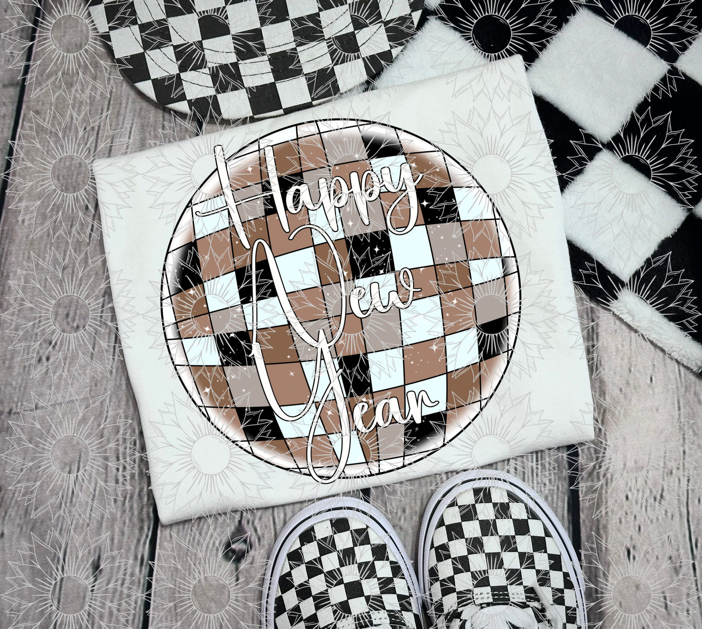 Happy New Year - Tan