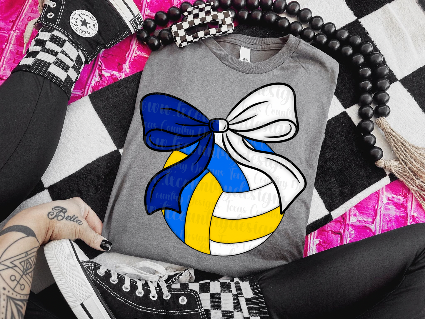 Custom Volleyball Bow