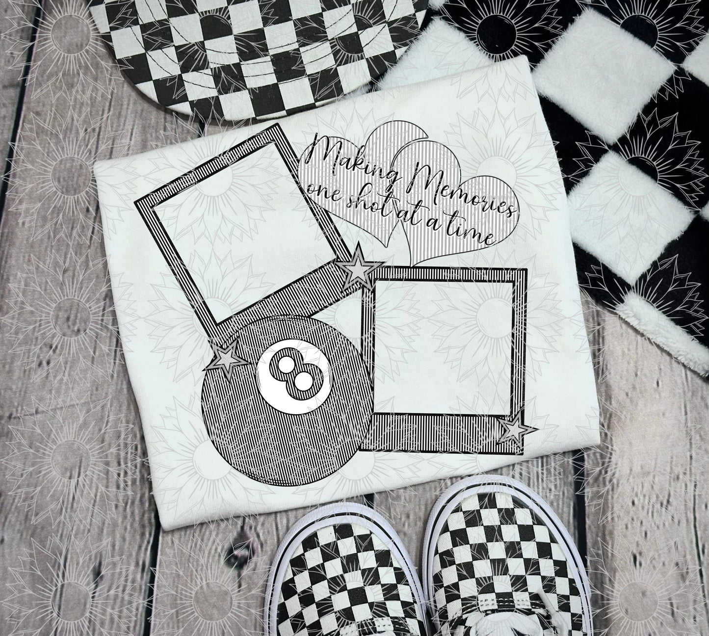 Seersucker Pool Custom Polaroid