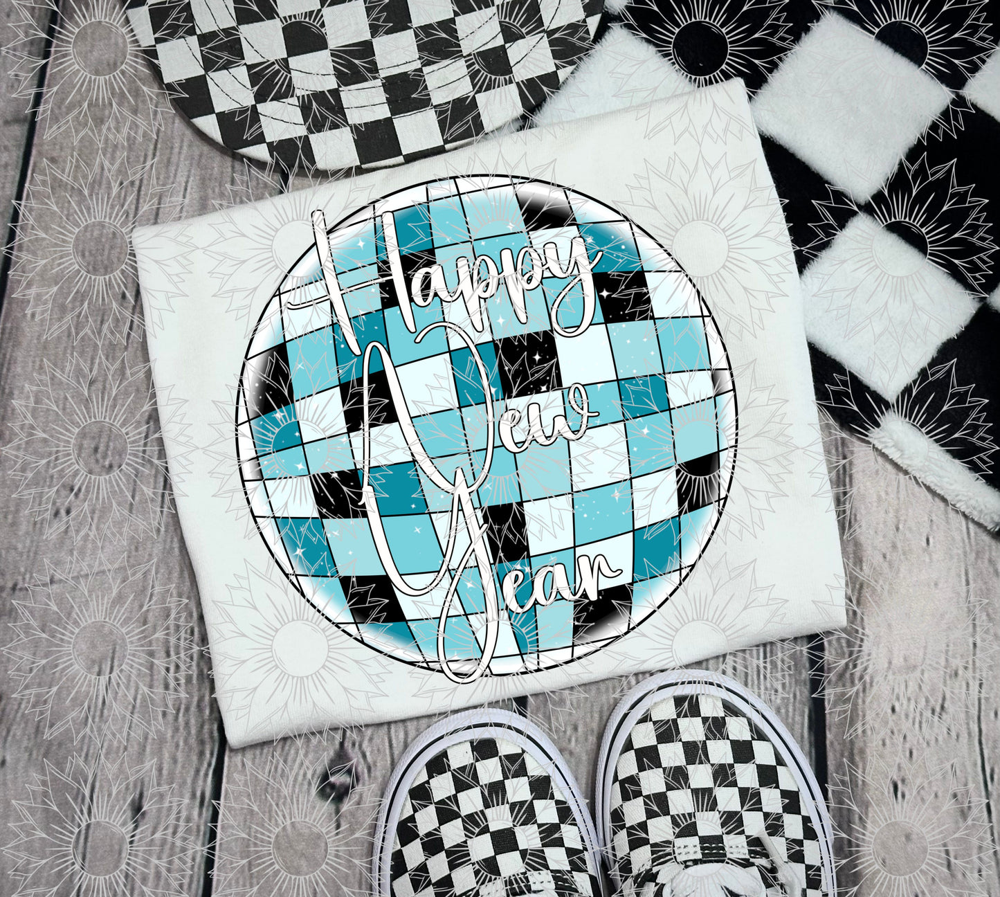 Happy New Year - Blue