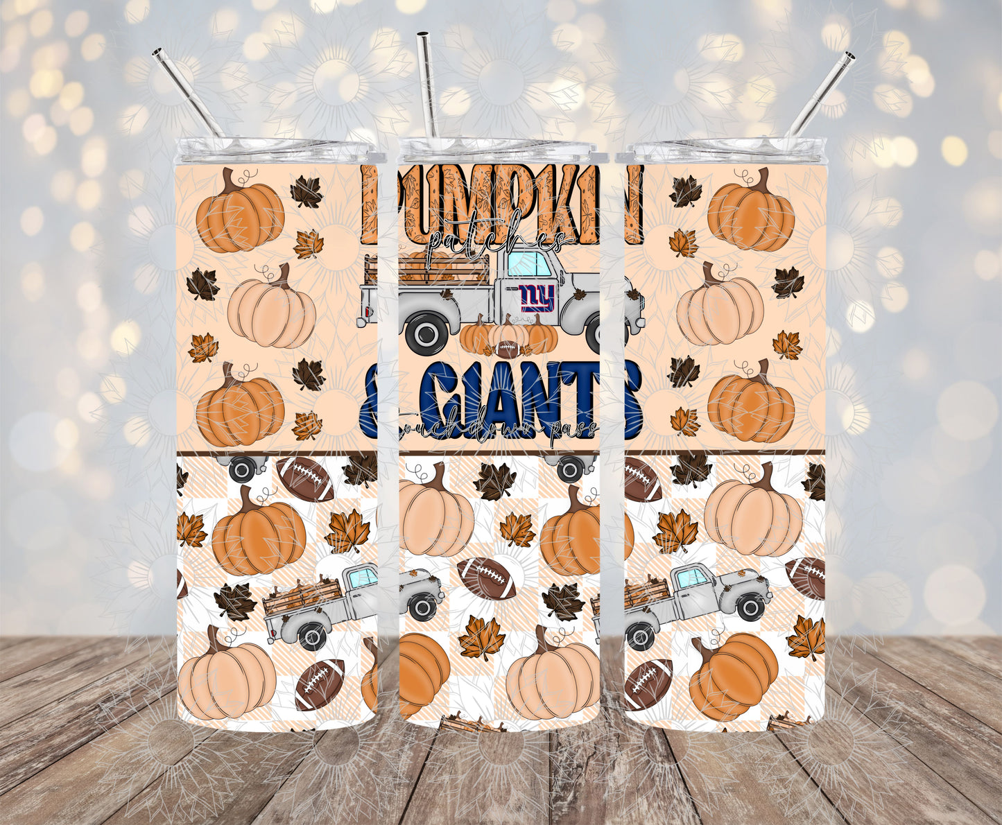 NYG Pumpkins & Touchdowns 20OZ