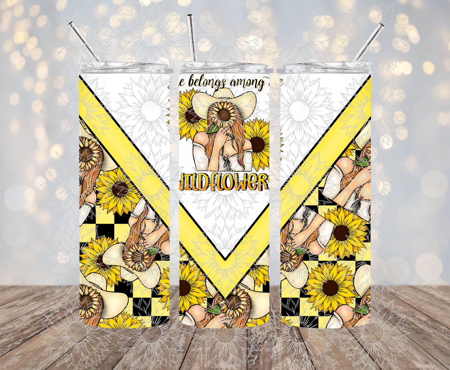 She Belongs Among The Wildflowers Dirty Blonde 20OZ