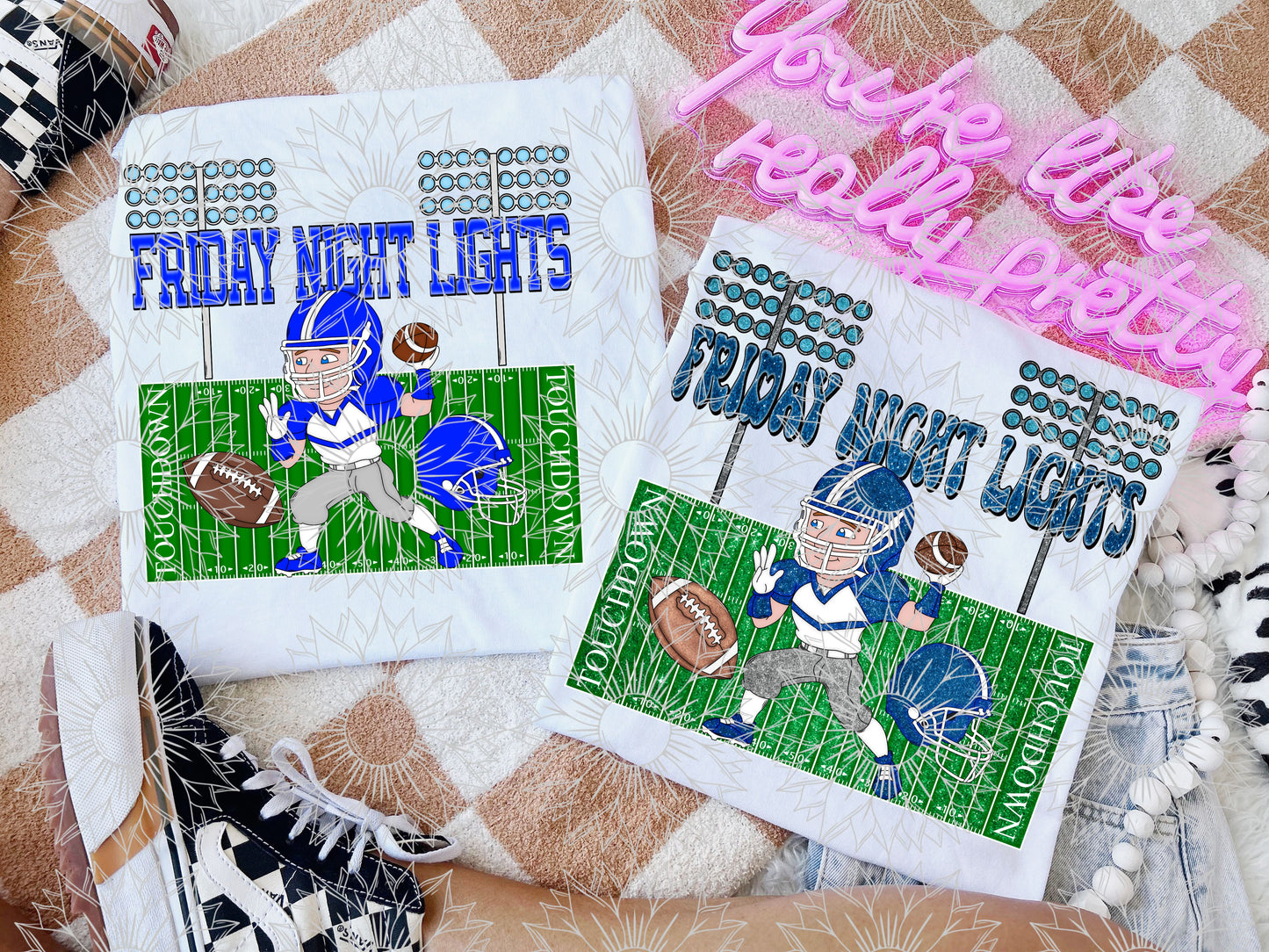 Friday Night Lights Blue