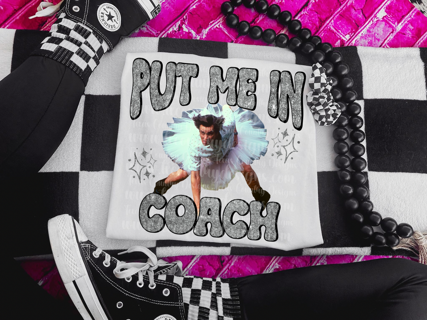 Put Me In Coach - Glitter