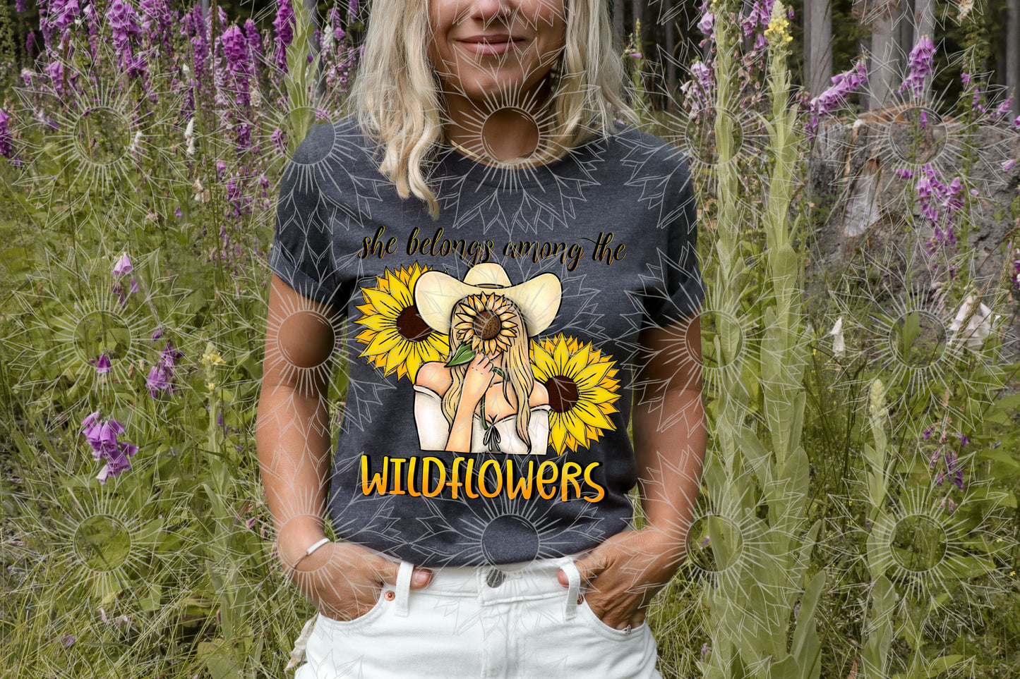She Belongs Among The Wildflowers Blonde