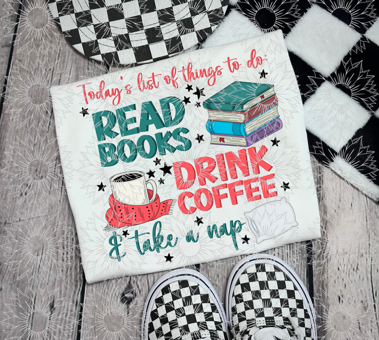 Todays List of Things to do - Pink