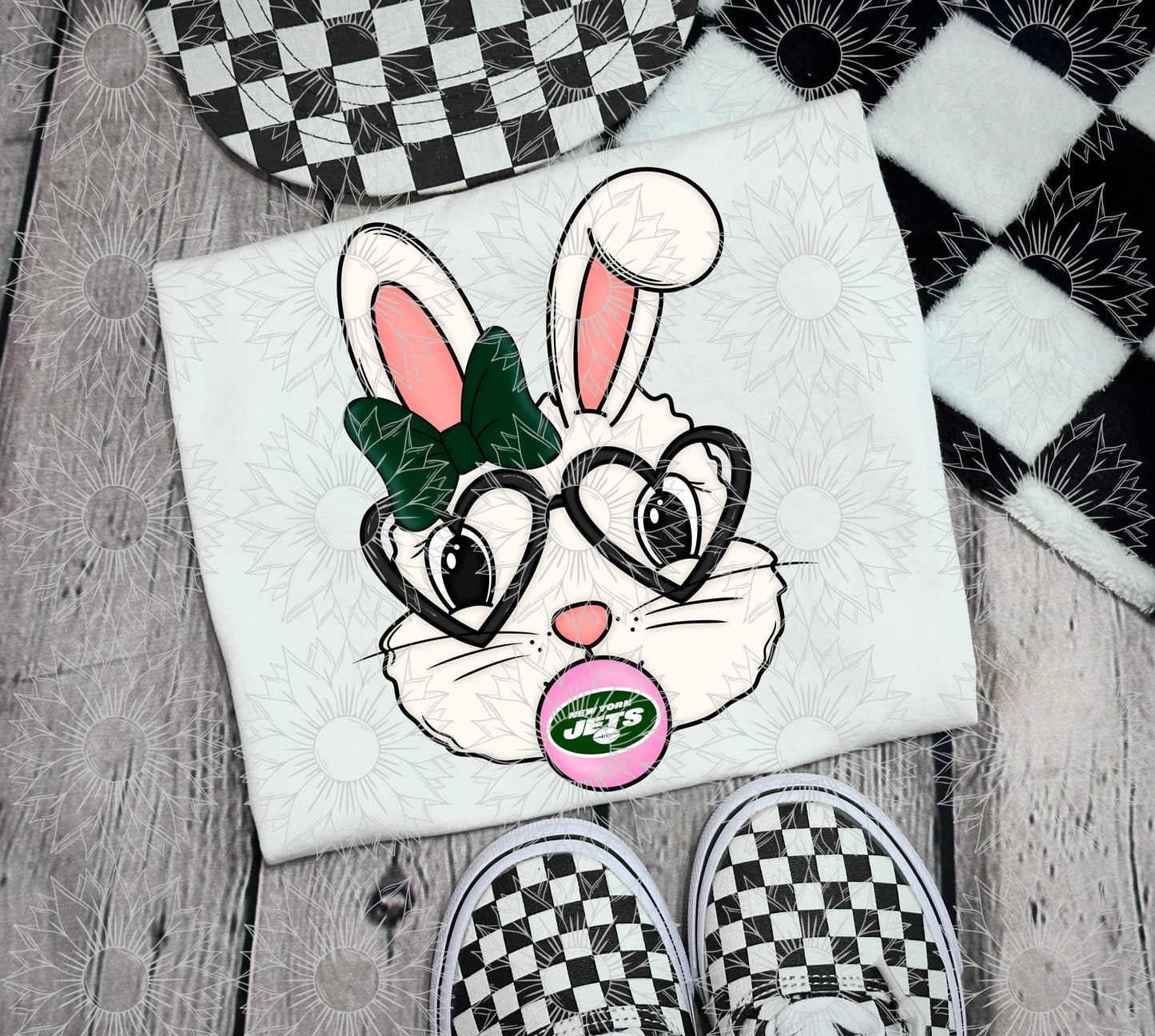 NYJ Bubblegum Bunny