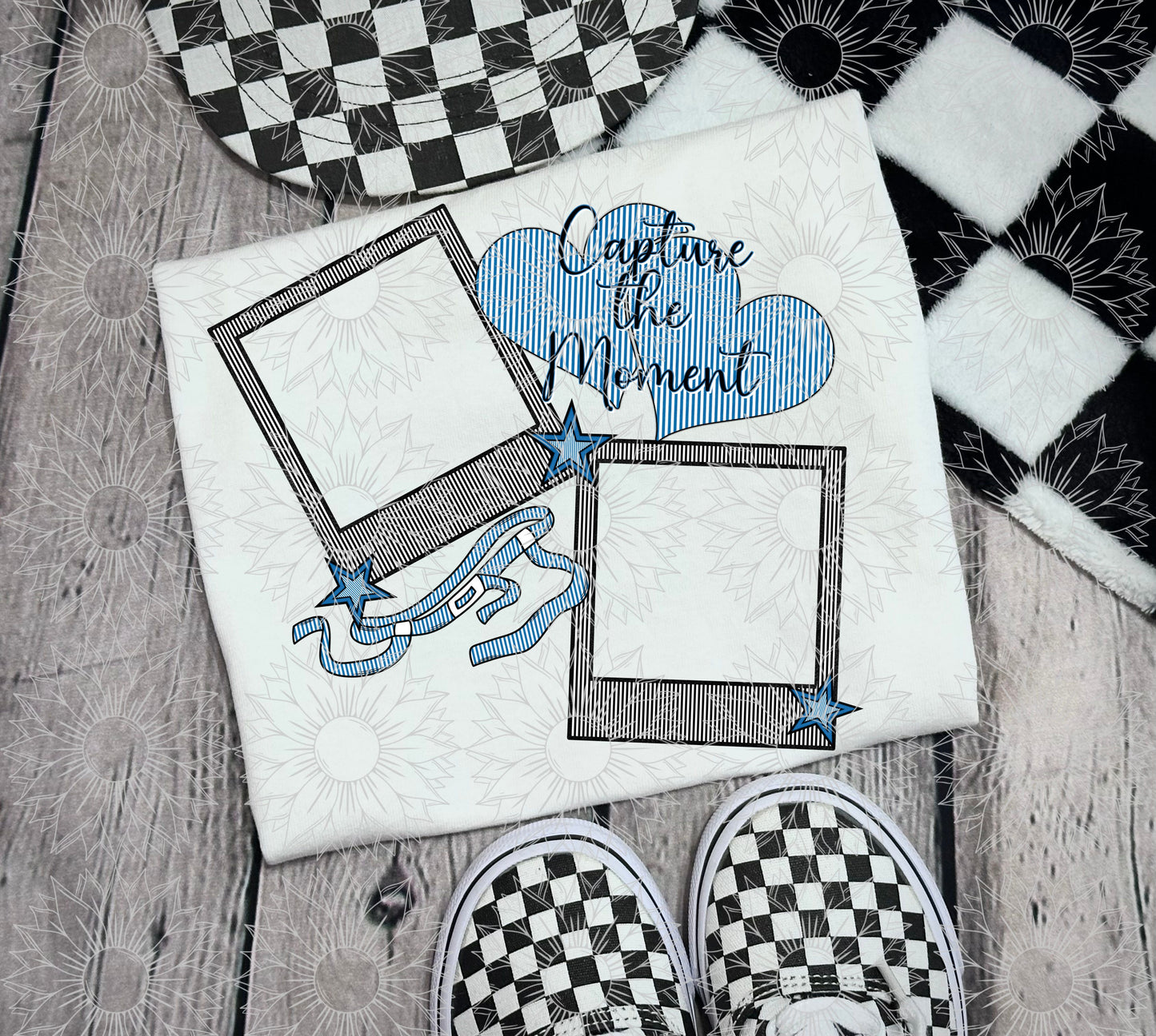 Seersucker Flag Football Custom Polaroid