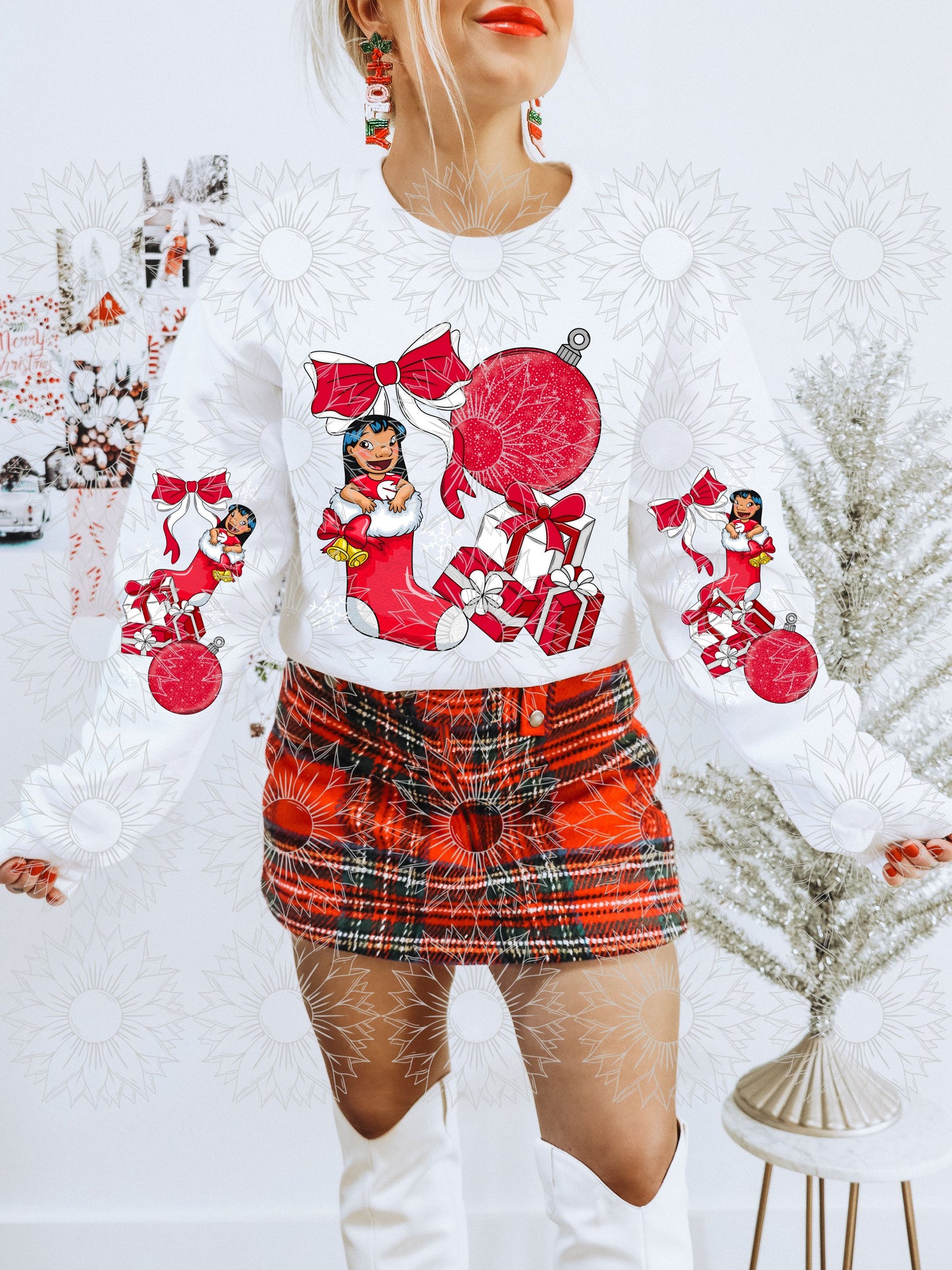 Christmas Coquette L W/Sleeve