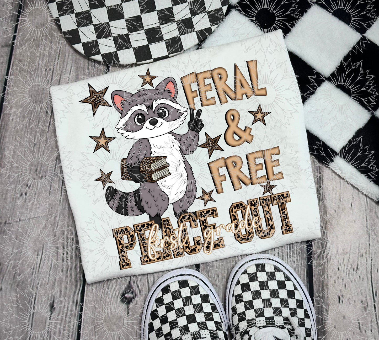 Feral & Free First Grade Girl