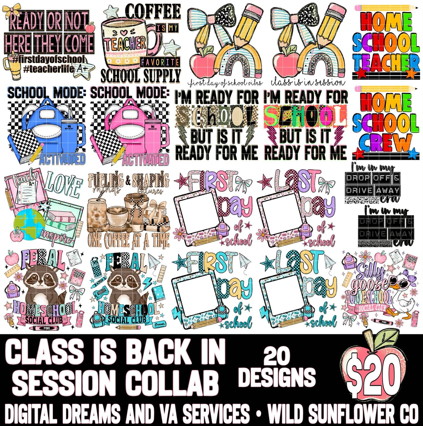 Class is Back In Session Collab W/Digital Dreams & Va Services