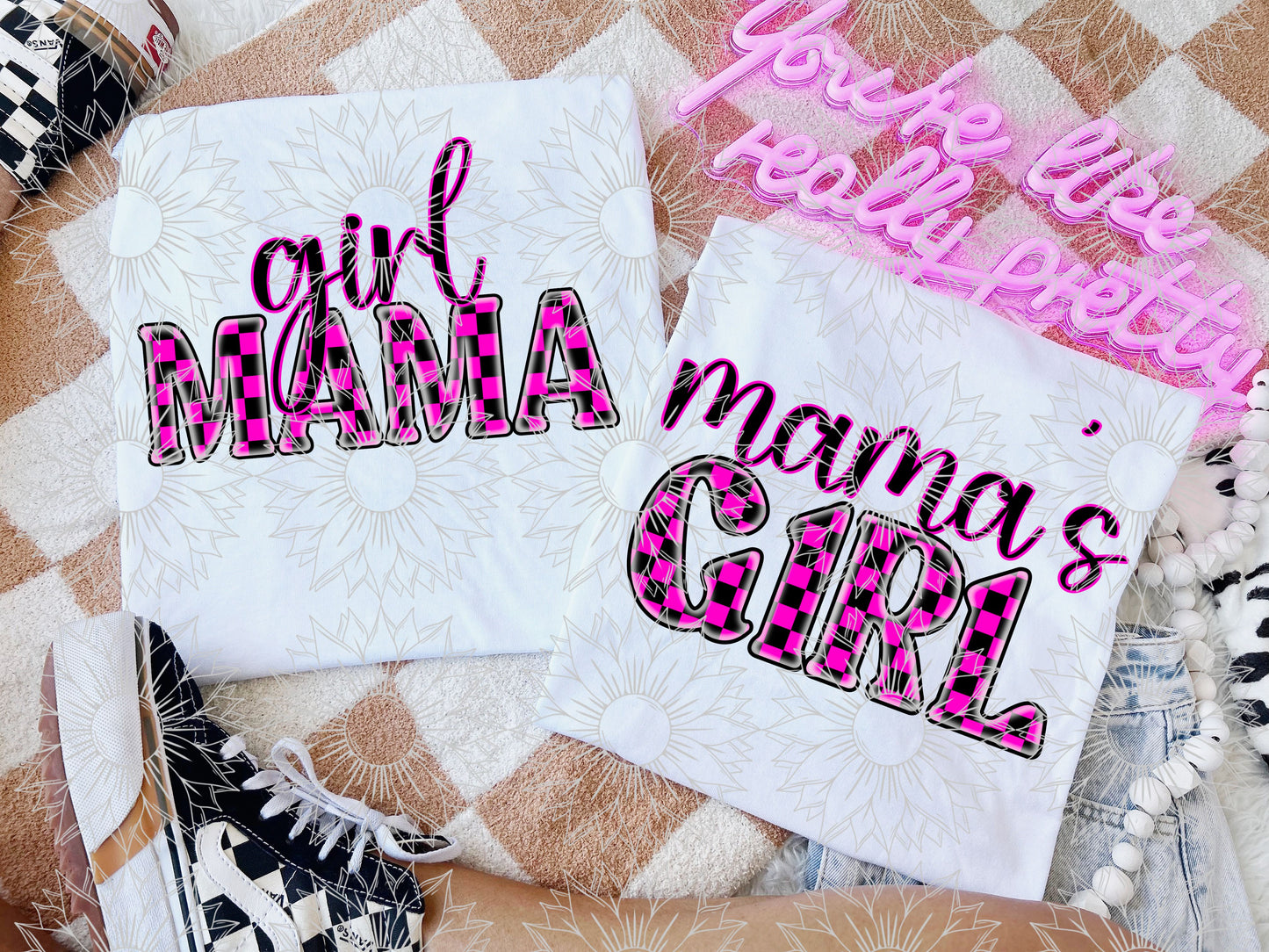 Girl Mama/Mama’s Girl Pink