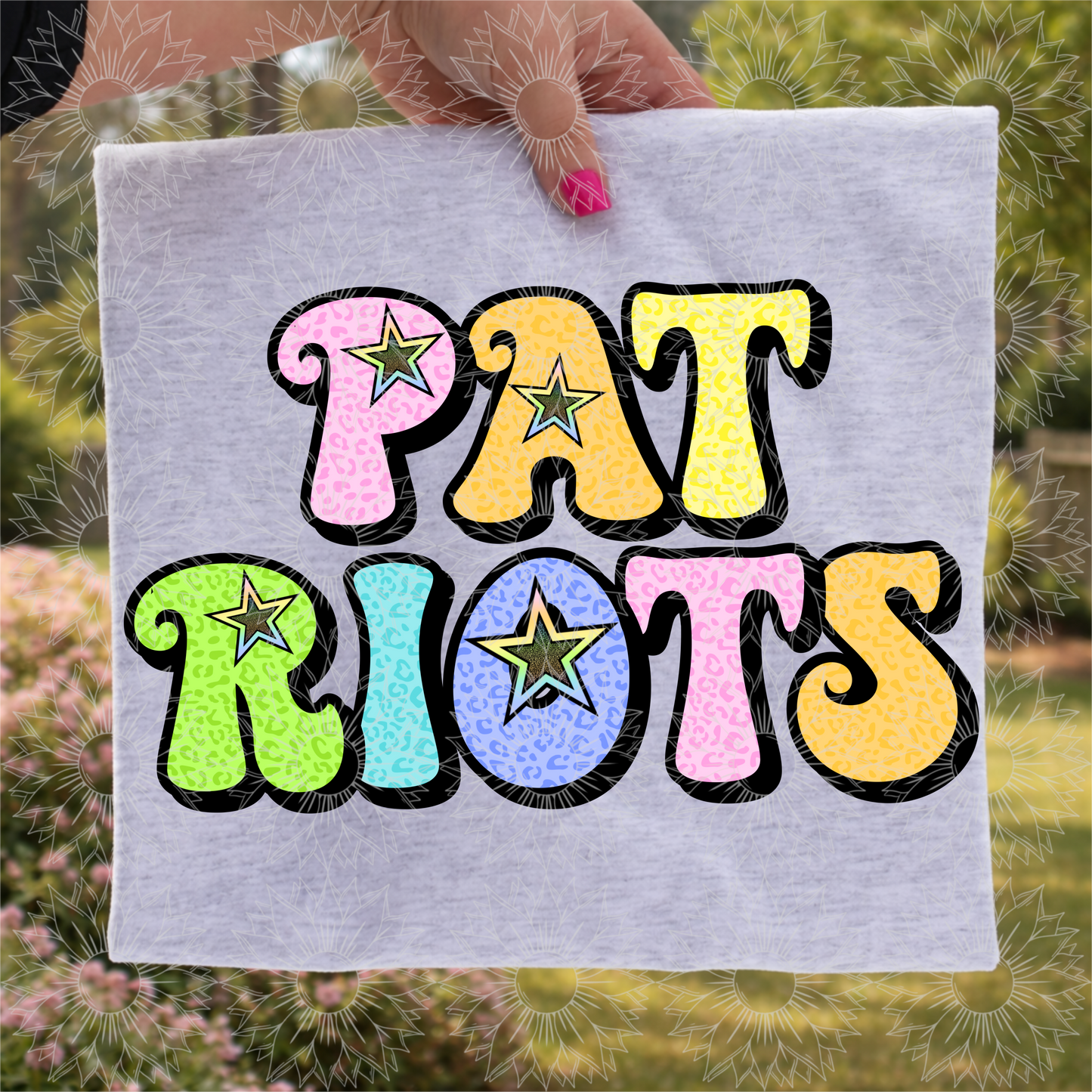 Retro Leopard Patriots