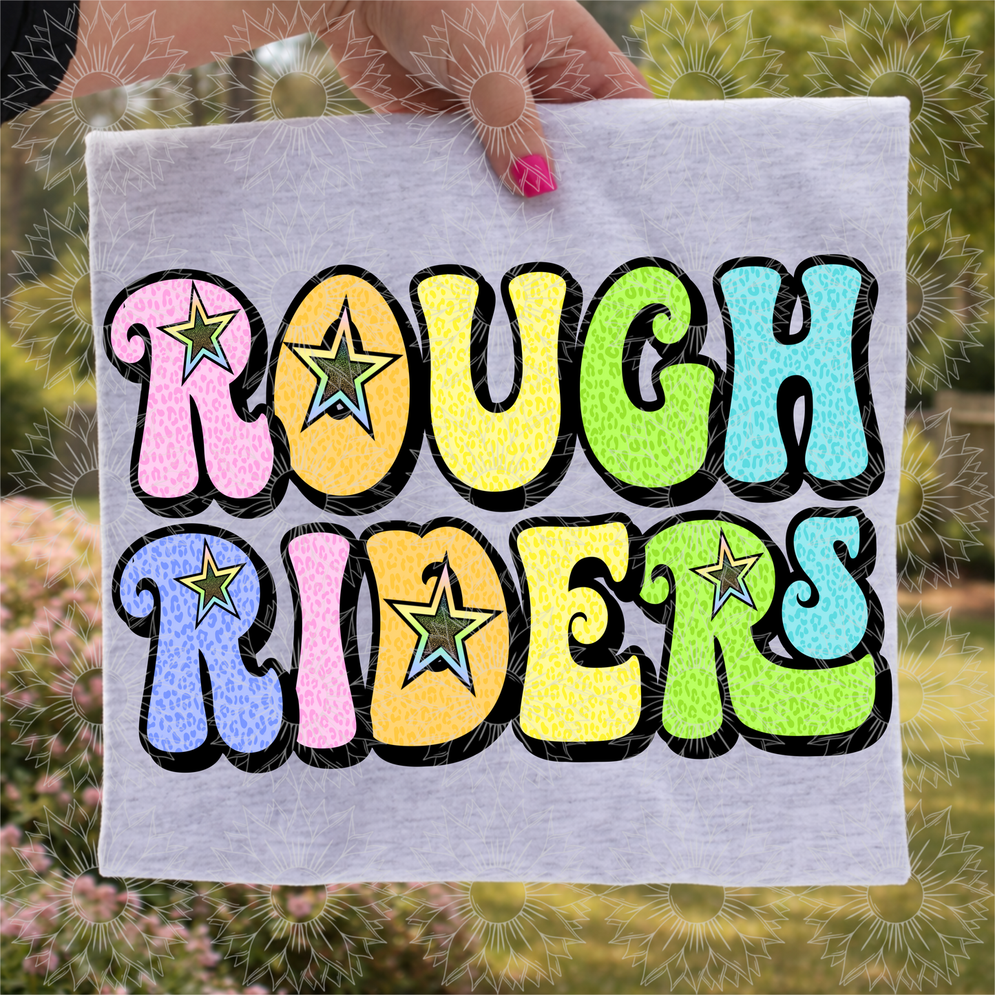Retro Leopard Roughriders