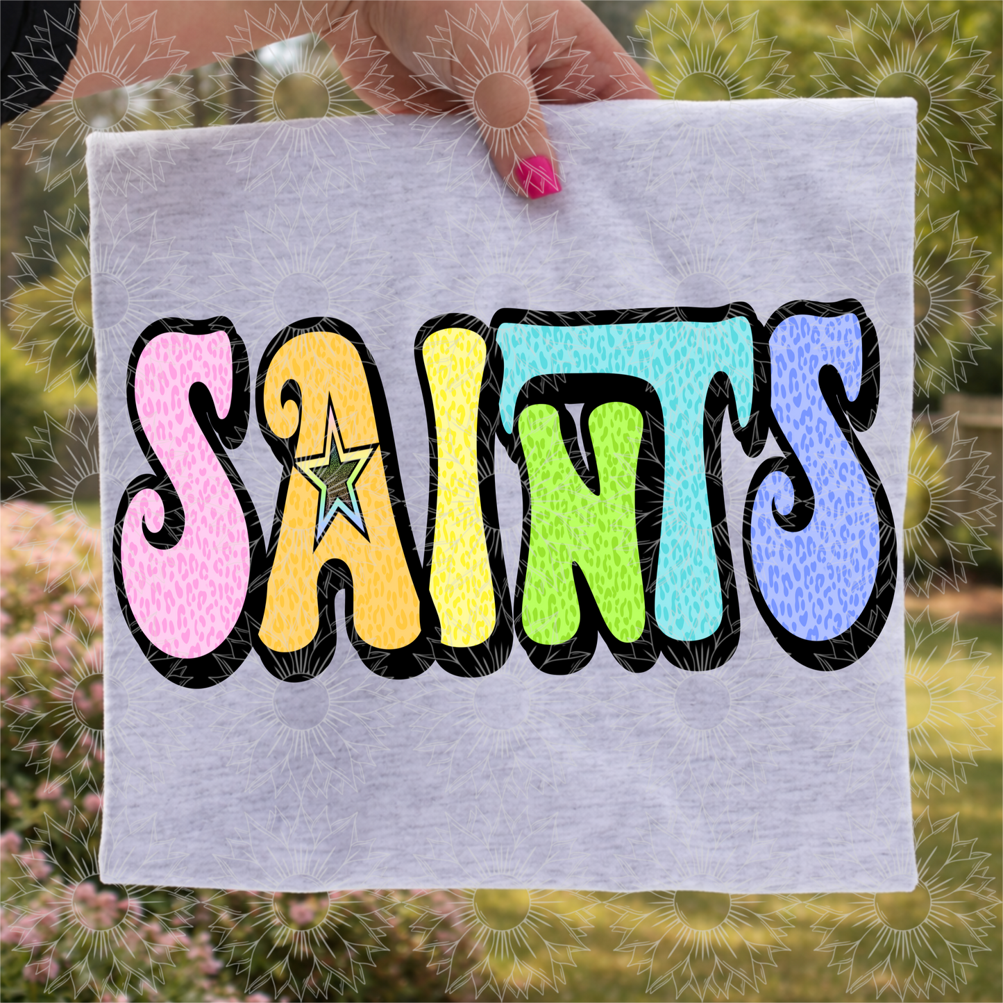 Retro Leopard Saints