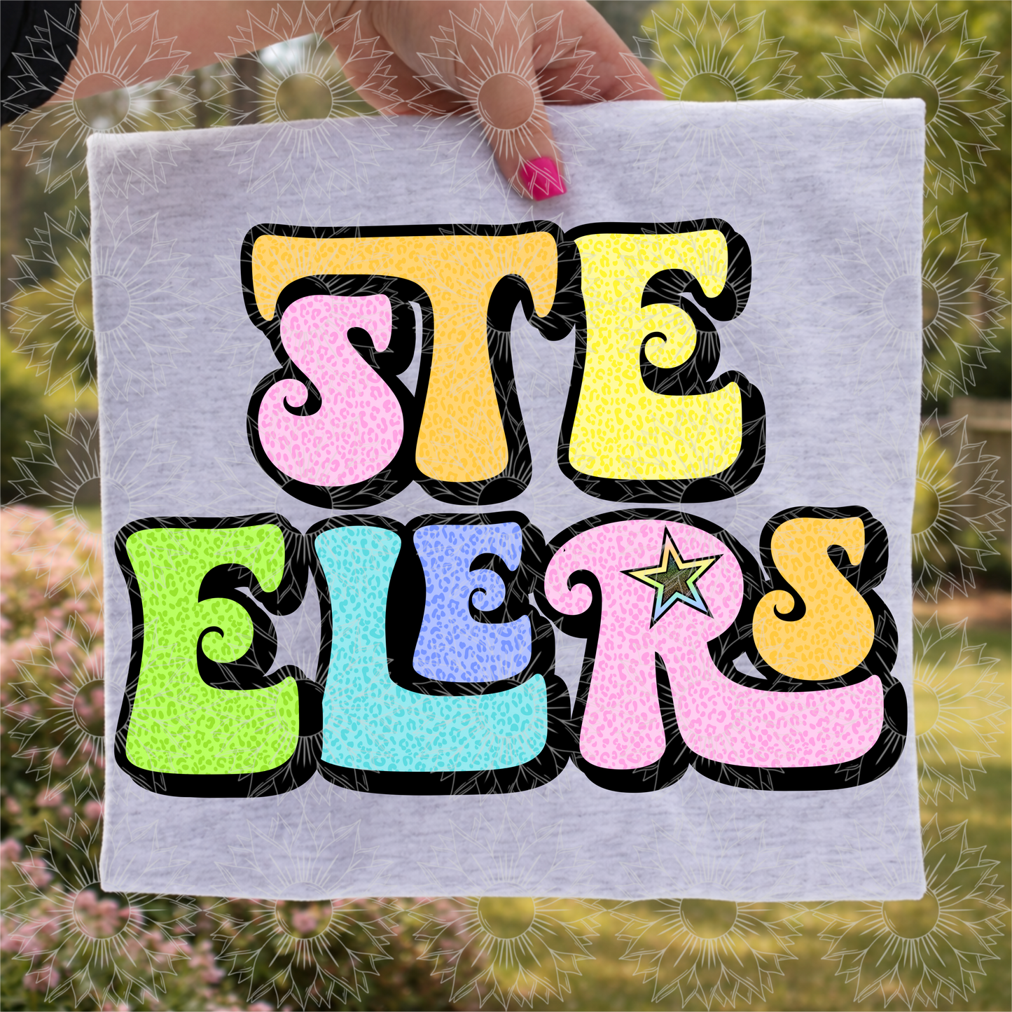 Retro Leopard Steelers