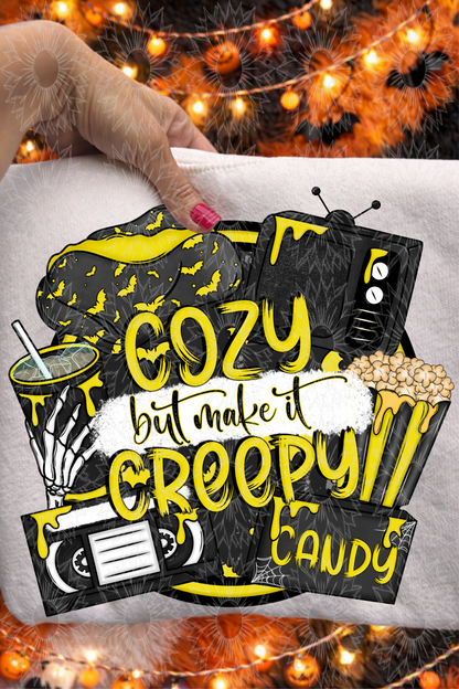 Cozy But Make It Creepy Yellow
