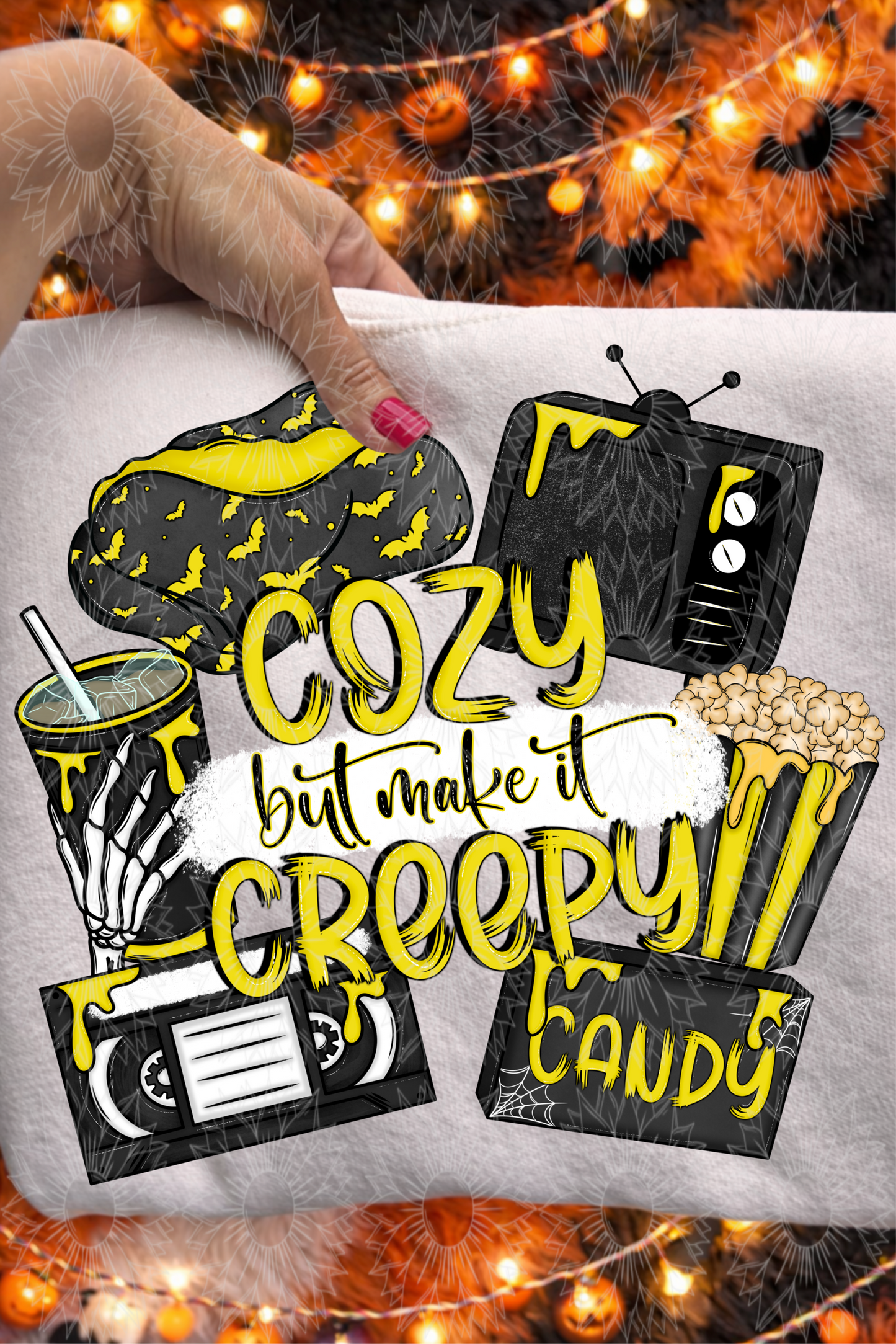 Cozy But Make It Creepy Yellow