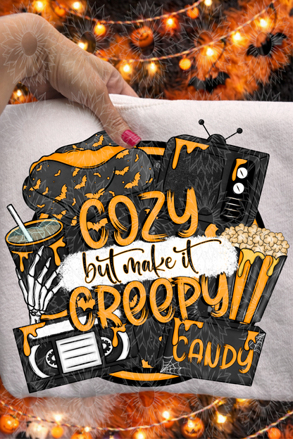 Cozy But Make It Creepy Orange