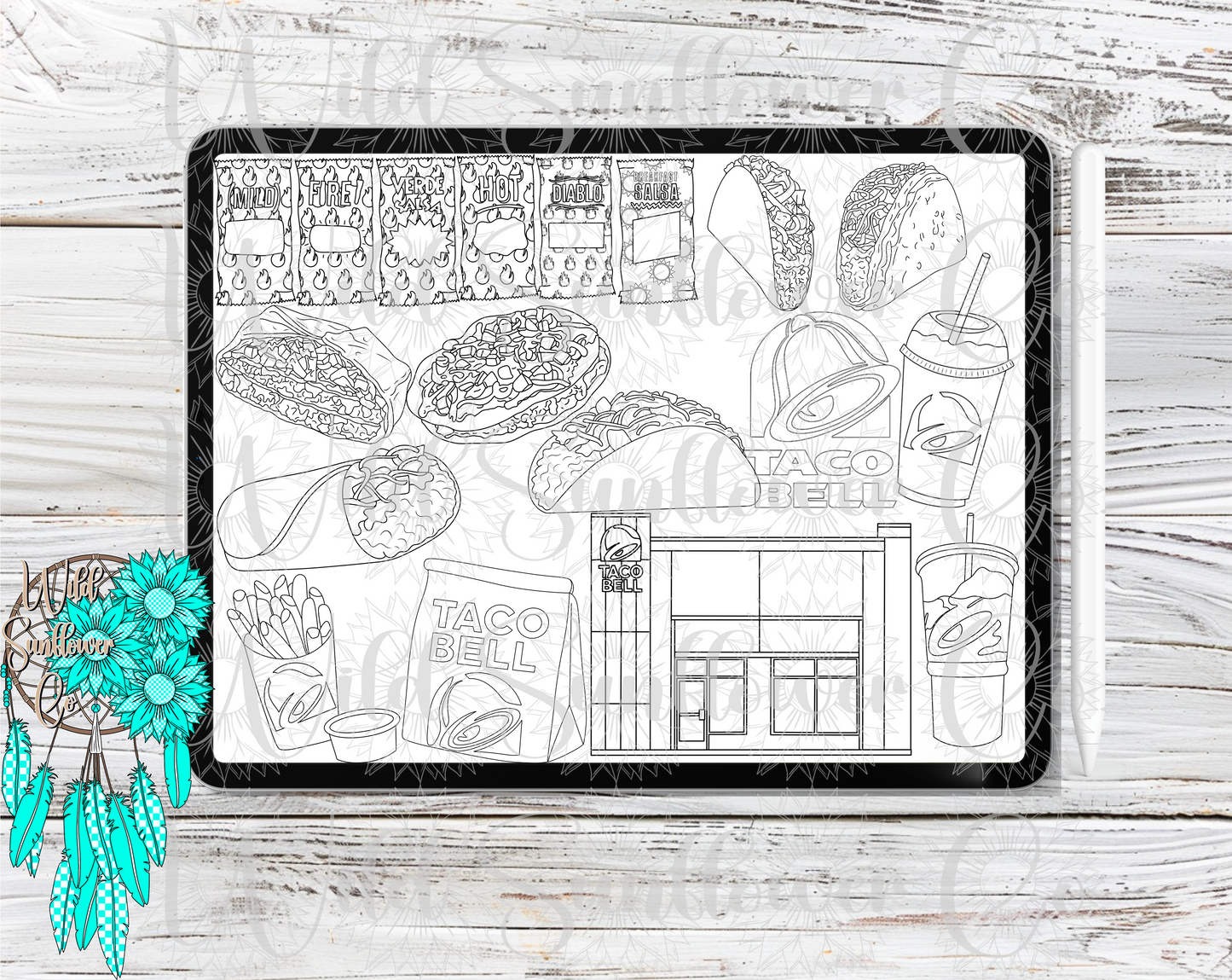 TB Procreate Stamps