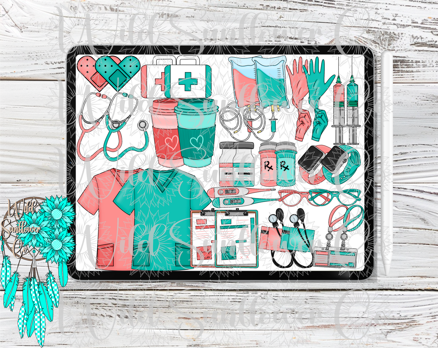 Nurse Clipart Set