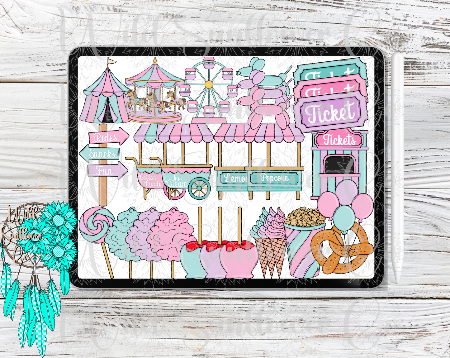 Carnival Clipart Set
