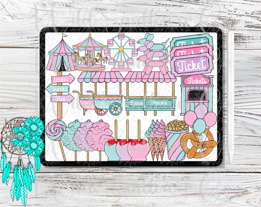 Carnival Clipart Set